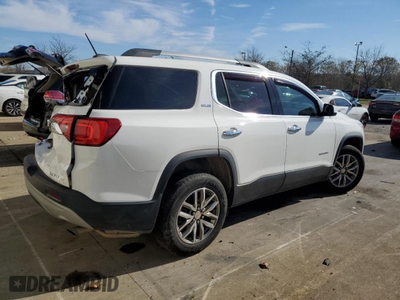 2019 GMC Acadia SLE with VIN 1GKKNSLA9KZ247191, listed as a Copart auction lot 79934844 with 108,341 mi miles and Salvage Title. Bid and sale history available at DreamBid. Image 3.