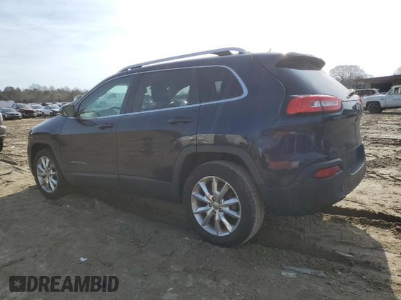 2014 Jeep Cherokee Limited with VIN 1C4PJLDB3EW172746, listed as a Copart auction lot 43509725 with 262,129 mi miles and Clean Title. Bid and sale history available at DreamBid. Image 2.