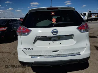 2016 Nissan Rogue S with VIN KNMAT2MT6GP593795, listed as a Copart auction lot 48928495 with 198,986 mi miles and Salvage Title. Bid and sale history available at carsss.com. Image 6.