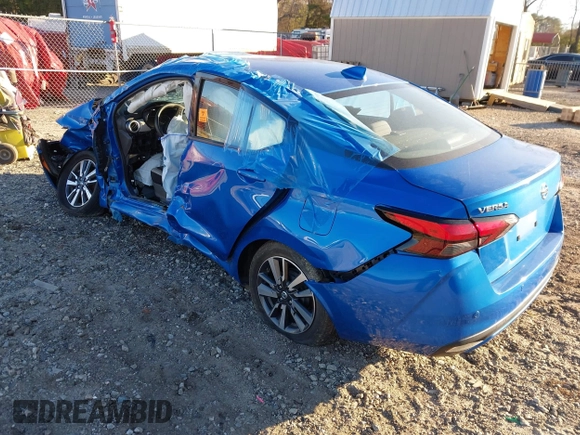 2021 Nissan Versa SV with VIN 3N1CN8EV7ML833968, listed as a IAAI auction lot 41741204 with 80,734 mi miles and . Bid and sale history available at DreamBid. Image 3.