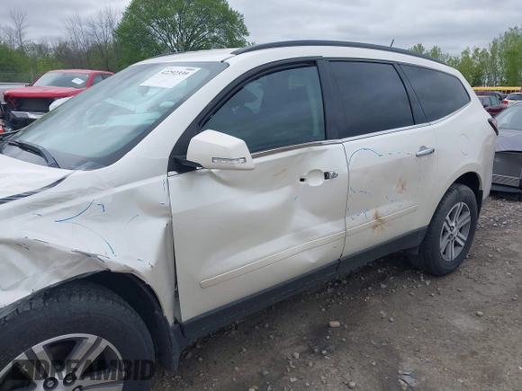 2015 Chevrolet Traverse LT with VIN 1GNKVGKD2FJ280517, listed as a IAAI auction lot 42292339 with 142,841 mi miles and . Bid and sale history available at DreamBid. Image 18.