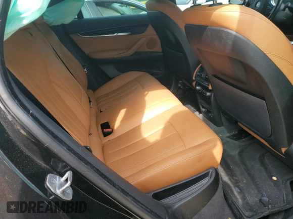 2017 BMW X6 xDrive35i with VIN 5UXKU2C35H0U29823, listed as a Copart auction lot 46106815 with 112,258 mi miles and Salvage Title. Bid and sale history available at carsss.com. Image 11.