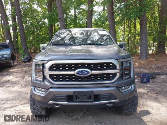 2021 Ford F-150 XL with VIN 1FTFW1E87MFC59701, listed as a IAAI auction lot 42288926 with Not provided miles and . Bid and sale history available at DreamBid. Image 12.