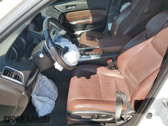 2016 Acura TLX Technology with VIN 19UUB3F5XGA001811, listed as a Copart auction lot 53371485 with Not provided miles and Salvage title. Bid and sale history available at DreamBid. Image 7.