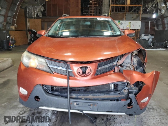 2015 Toyota RAV4 Limited with VIN 2T3DFREV2FW344345, listed as a Copart auction lot 64743615 with 263,042 mi miles and Salvage title. Bid and sale history available at DreamBid. Image 5.