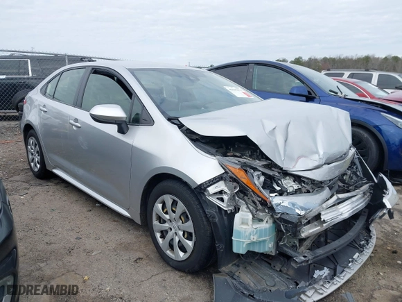 2020 Toyota Corolla LE with VIN JTDEPRAEXLJ083774, listed as a IAAI auction lot 41537871 with 135,769 mi miles. Bid and sale history available at carsss.com. Image 13.