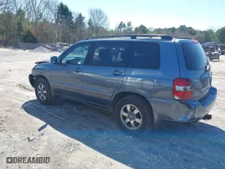 2005 Toyota Highlander with VIN JTEDP21A250089993, listed as a IAAI auction lot 41770072 with 190,517 mi miles. Bid and sale history available at carsss.com. Image 3.