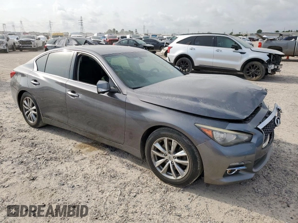 2014 Infiniti Q50 Premium с VIN JN1BV7AP0EM683755, выставлен на аукционе Copart как лот 57903815 с пробегом 101 855 миль миль и Списание • Salvage title. История ставок и продаж доступна на DreamBid. Изображение 4.