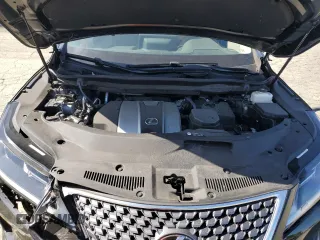 2021 Lexus RX 350 with VIN 2T2HZMDAXMC285929, listed as a Copart auction lot 58866925 with 19,464 mi miles and Salvage title. Bid and sale history available at DreamBid. Image 12.
