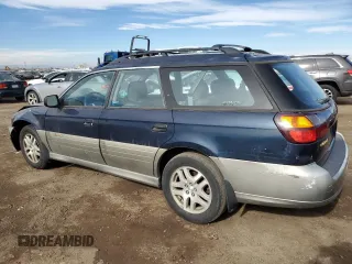 2000 Subaru Legacy Outback with VIN 4S3BH6750Y6616991, listed as a Copart auction lot 43860405 with 206,287 mi miles and Salvage title. Bid and sale history available at DreamBid. Image 2.