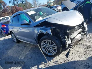 2018 Audi Q5 Prestige with VIN WA1CNAFYXJ2126447, listed as a IAAI auction lot 41033654 with 54,204 mi miles. Bid and sale history available at carsss.com. Image 1.