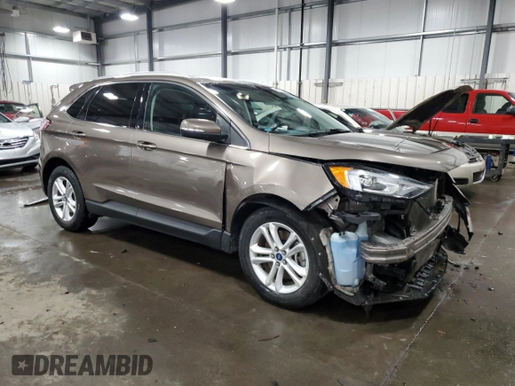 2019 Ford Edge SEL с VIN 2FMPK4J96KBB69644, выставлен на аукционе Copart как лот 58523025 с пробегом 72 024 миль миль и Списание • Salvage title. История ставок и продаж доступна на DreamBid. Изображение 4.