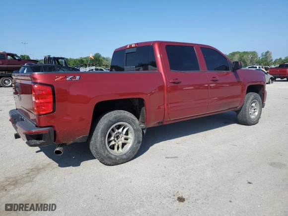 2018 Chevrolet Silverado 1500 LT with VIN 3GCUKREC5JG203272, listed as a Copart auction lot 61239994 with 82,485 mi miles and Salvage Title. Bid and sale history available at carsss.com. Image 3.