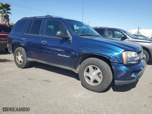 2003 Chevrolet TrailBlazer LS with VIN 1GNDS13S032395229, listed as a Copart auction lot 49250815 with 0 mi miles and Salvage Title. Bid and sale history available at carsss.com. Image 4.