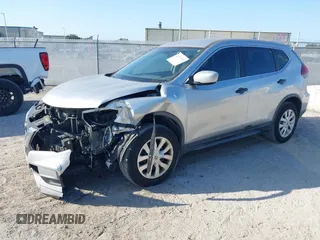 2018 Nissan Rogue SV with VIN KNMAT2MT7JP609512, listed as a IAAI auction lot 42137150 with 66,953 mi miles and . Bid and sale history available at DreamBid. Image 18.