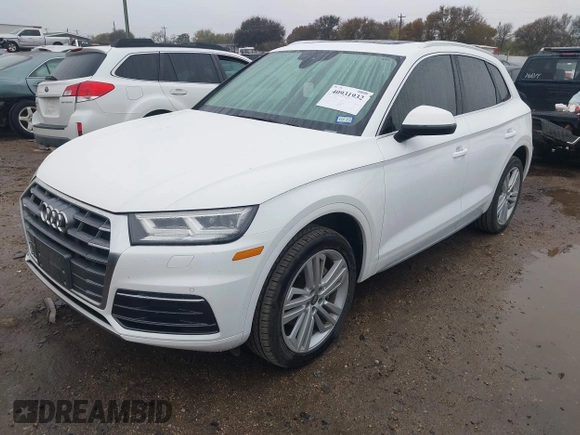 2018 Audi Q5 Premium Plus with VIN WA1BNAFY8J2006741, listed as a IAAI auction lot 40931932 with 84,088 mi miles and . Bid and sale history available at DreamBid. Image 17.