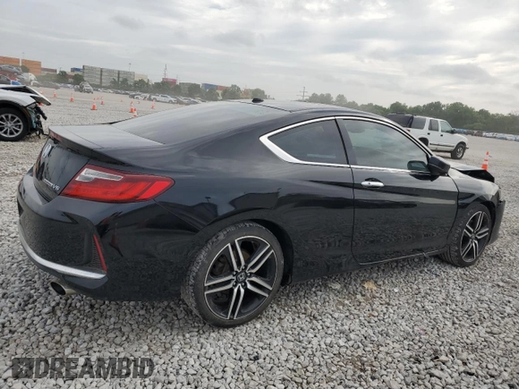 2016 Honda Accord Touring with VIN 1HGCT2B07GA005988, listed as a Copart auction lot 60739935 with 144,337 mi miles and Clean title. Bid and sale history available at DreamBid. Image 3.