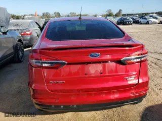 2020 Ford Fusion Plug-In Hybrid Titanium with VIN 3FA6P0SU4LR171351, listed as a Copart auction lot 74974754 with 0 mi miles and Salvage Title. Bid and sale history available at carsss.com. Image 6.