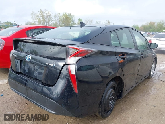 2017 Toyota Prius Two with VIN JTDKBRFU6H3547186, listed as a IAAI auction lot 42187586 with 214,219 mi miles and . Bid and sale history available at carsss.com. Image 4.
