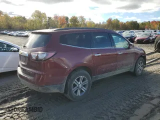 2016 Chevrolet Traverse LT with VIN 1GNKVGKD1GJ101708, listed as a Copart auction lot 76023524 with 170,357 mi miles and Salvage Title. Bid and sale history available at DreamBid. Image 3.