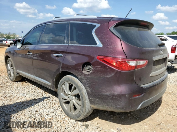 2014 Infiniti QX60 with VIN 5N1AL0MN5EC528670, listed as a Copart auction lot 54874095 with 178,916 mi miles and Salvage Title. Bid and sale history available at DreamBid. Image 2.