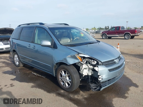 2005 Toyota Sienna XLE with VIN 5TDZA22C75S241730, listed as a IAAI auction lot 42056897 with 264,714 mi miles. Bid and sale history available at carsss.com. Image 6.