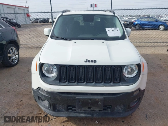 2017 Jeep Renegade Altitude with VIN ZACCJABHXHPG42119, listed as a IAAI auction lot 42248279 with 76,326 mi miles and . Bid and sale history available at DreamBid. Image 13.