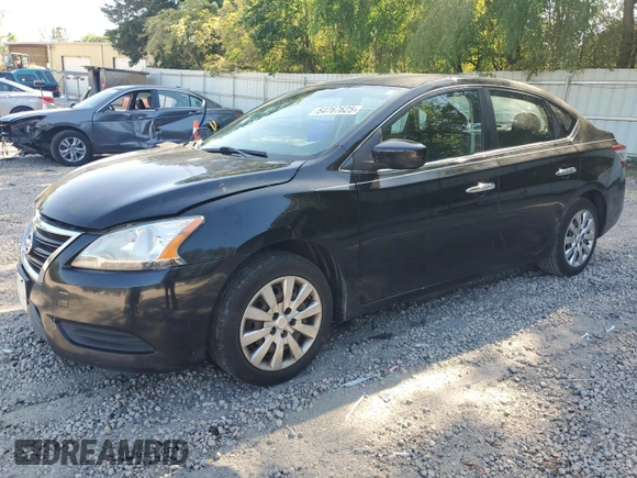 2013 Nissan Sentra SR with VIN 3N1AB7AP4DL661092, listed as a Copart auction lot 54767625 with 216,465 mi miles and Clean Title. Bid and sale history available at DreamBid. Image 1.