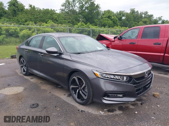 2019 Honda Accord Sport with VIN 1HGCV2F3XKA002879, listed as a IAAI auction lot 42308478 with 49,315 mi miles and . Bid and sale history available at DreamBid. Image 1.