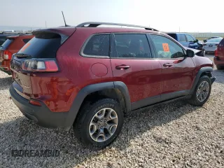 2020 Jeep Cherokee Trailhawk Elite z VIN 1C4PJMBN4LD549550, wystawiony jako Copart lot #64161064 z przebiegiem Nie podano mil oraz Szkoda całkowita • Salvage title. Historia ofert i sprzedaży dostępna na DreamBid. Obrazek 3.