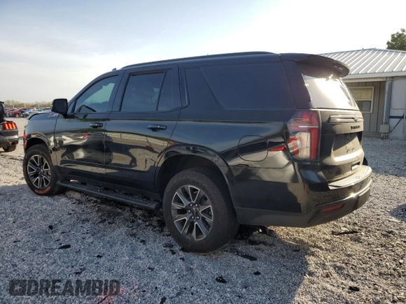 2023 Chevrolet Tahoe Z71 with VIN 1GNSKPKD7PR345681, listed as a Copart auction lot 51258305 with 16,386 mi miles and Clean title. Bid and sale history available at DreamBid. Image 2.