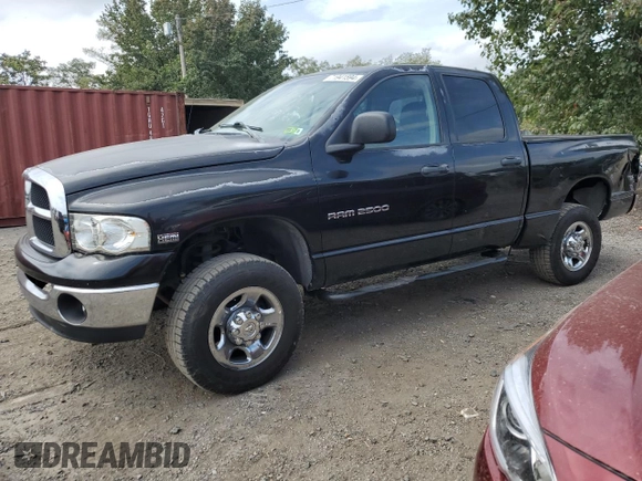 2003 Dodge 2500 ST with VIN 3D7KU28D43G762009, listed as a Copart auction lot 71941594 with 126,593 mi miles and Salvage Title. Bid and sale history available at DreamBid. Image 1.