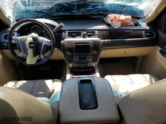 2007 GMC Yukon Denali with VIN 1GKFK63897J300184, listed as a Copart auction lot 66317114 with 0 mi miles and Salvage Title. Bid and sale history available at carsss.com. Image 8.