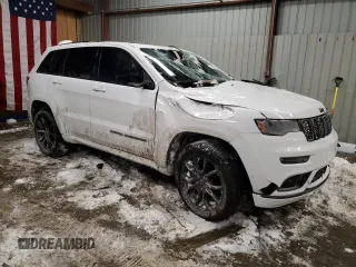 2021 Jeep Grand Cherokee High Altitude with VIN 1C4RJFCG5MC736971, listed as a Copart auction lot 42074705 with 37,490 mi miles and Salvage title. Bid and sale history available at DreamBid. Image 4.