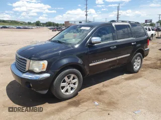 2007 Chrysler Aspen Limited z VIN 1A8HW582X7F534272, wystawiony jako Copart lot #60555005 z przebiegiem 165 090 mil mil oraz Czysty tytuł • Clean title. Historia ofert i sprzedaży dostępna na DreamBid. Obrazek 1.