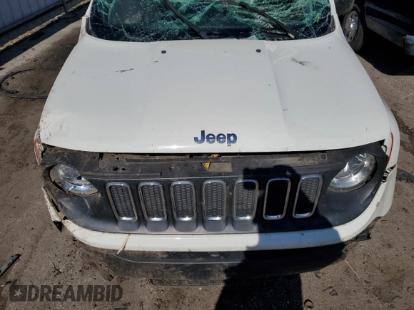 2018 Jeep Renegade Sport with VIN ZACCJBAH0JPH07332, listed as a Copart auction lot 76322434 with Not provided miles and Salvage title. Bid and sale history available at DreamBid. Image 13.