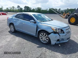 2013 Chevrolet Malibu LTZ with VIN 1G11H5SA2DU114542, listed as a IAAI auction lot 41441051 with 170,995 mi miles and . Bid and sale history available at DreamBid. Image 1.