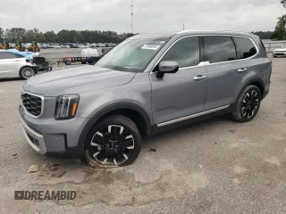 2023 Kia Telluride SX X-Line with VIN 5XYP5DGCXPG337741, listed as a Copart auction lot 72883064 with 22,273 mi miles and Salvage title. Bid and sale history available at DreamBid. Image 1.
