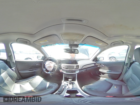 2014 Honda Accord Sedan EX-L with VIN 1HGCR2F84EA002493, listed as a Copart auction lot 51417895 with 117,636 mi miles and Salvage Title. Bid and sale history available at carsss.com. Image 15.