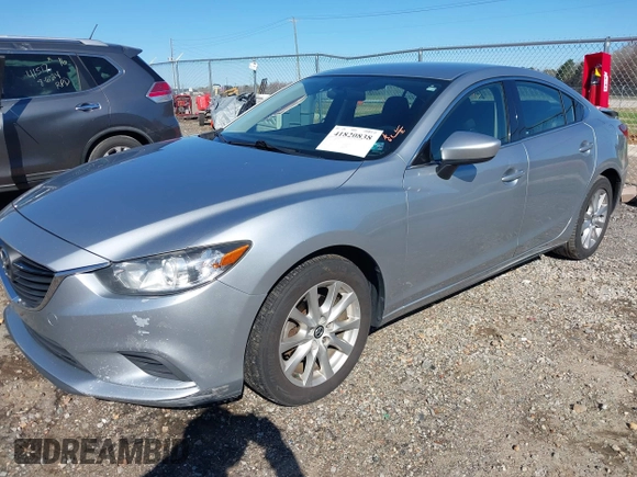 2016 Mazda 6 i Sport with VIN JM1GJ1U50G1412026, listed as a IAAI auction lot 41820838 with 130,262 mi miles and . Bid and sale history available at DreamBid. Image 17.