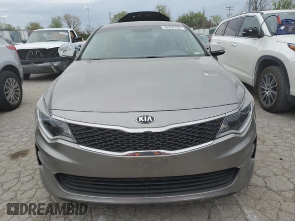 2016 Kia Optima LX with VIN 5XXGT4L3XGG094044, listed as a Copart auction lot 50352784 with 55,341 mi miles and Salvage Title. Bid and sale history available at carsss.com. Image 5.