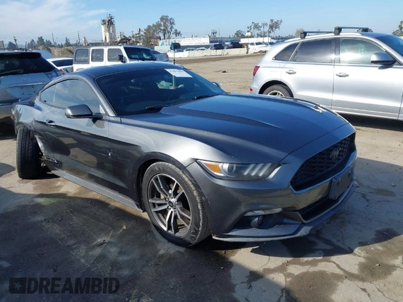 2017 Ford Mustang EcoBoost with VIN 1FA6P8TH4H5266440, listed as a IAAI auction lot 41801959 with 75,062 mi miles. Bid and sale history available at carsss.com. Image 1.