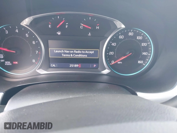 2020 Chevrolet Traverse LT with VIN 1GNERHKW7LJ323401, listed as a IAAI auction lot 41781030 with 25,189 mi miles and . Bid and sale history available at DreamBid. Image 7.