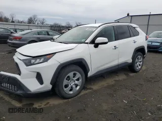 2021 Toyota RAV4 LE with VIN 2T3G1RFV0MW239133, listed as a Copart auction lot 46693685 with 64,964 mi miles and Salvage Title. Bid and sale history available at carsss.com. Image 1.