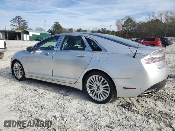 2014 Lincoln MKZ with VIN 3LN6L2JK0ER821115, listed as a Copart auction lot 45989115 with 140,023 mi miles and Salvage Title. Bid and sale history available at carsss.com. Image 2.