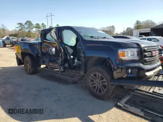 2020 GMC Canyon 4WD SLE with VIN 1GTG6CEN8L1237675, listed as a Copart auction lot 47034455 with 79,581 mi miles and Salvage Title. Bid and sale history available at carsss.com. Image 4.