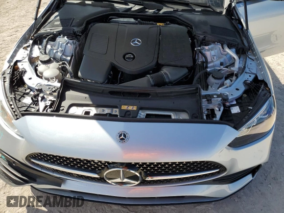 2023 Mercedes-Benz C 300 with VIN W1KAF4GB2PR145957, listed as a Copart auction lot 48806665 with 9,715 mi miles and Salvage Title. Bid and sale history available at carsss.com. Image 11.