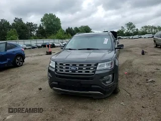 2017 Ford Explorer XLT with VIN 1FM5K7D8XHGB77436, listed as a Copart auction lot 57782975 with 41,704 mi miles and Salvage title. Bid and sale history available at DreamBid. Image 13.