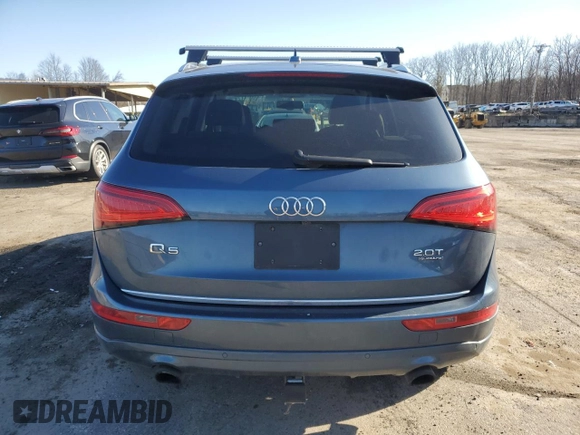 2016 Audi Q5 Premium Plus with VIN WA1L2AFP0GA049568, listed as a Copart auction lot 52591955 with 141,736 mi miles and Clean Title. Bid and sale history available at carsss.com. Image 6.