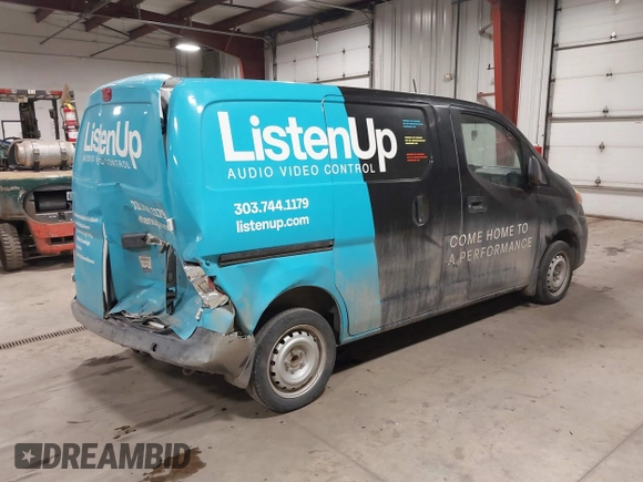 2020 Nissan NV200 S with VIN 3N6CM0KN1LK695092, listed as a IAAI auction lot 41625573 with 59,958 mi miles and . Bid and sale history available at DreamBid. Image 4.